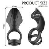 Silicone Personal Massager for Men & Women – Adjustable Comfort Ring