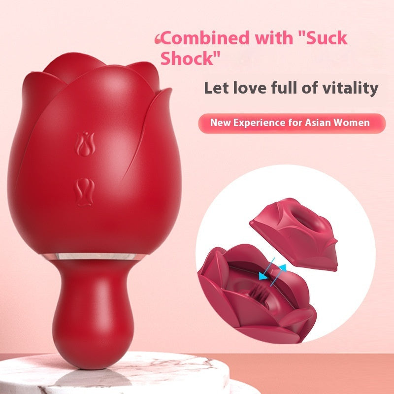 Preserved Flower Pulse Massager