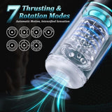 Waterproof Massaging Bottle with Rotating Feature