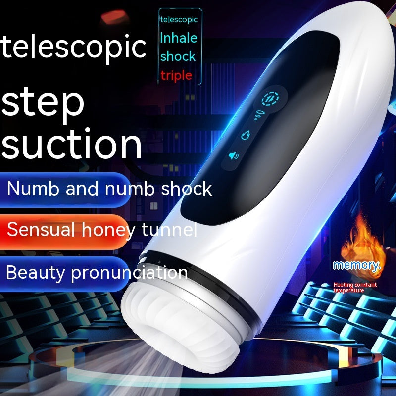 Smart Electric Massager with Adjustable Vibration & Suction