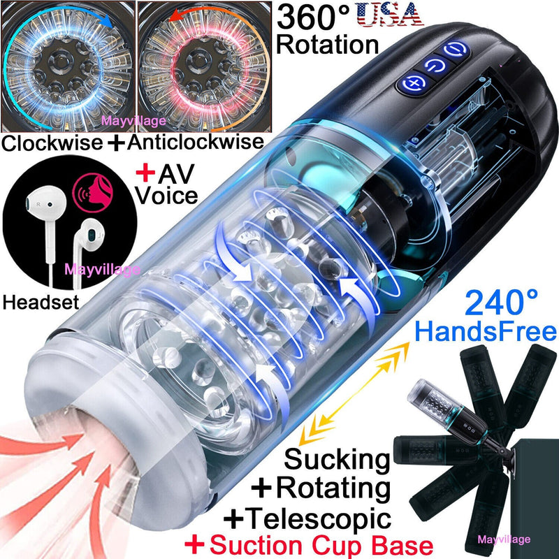 Waterproof Massaging Bottle with Rotating Feature