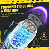 Waterproof Massaging Bottle with Rotating Feature