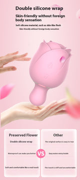 Preserved Flower Pulse Massager